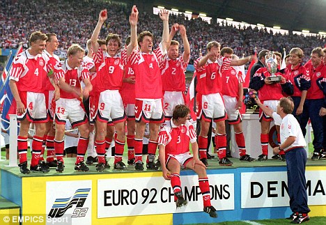 Dinamarca 1992-1995