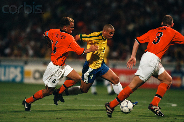 Soccer - 1998 World Cup - Semi-Final - Brazil vs Netherlands