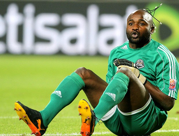 Kidiaba, autêntico mascote do Mazembe e ícone do time no Mundial de 2010.