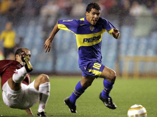 Tévez: atacante foi um dos principais jogadores do clube naquele final de 2004.