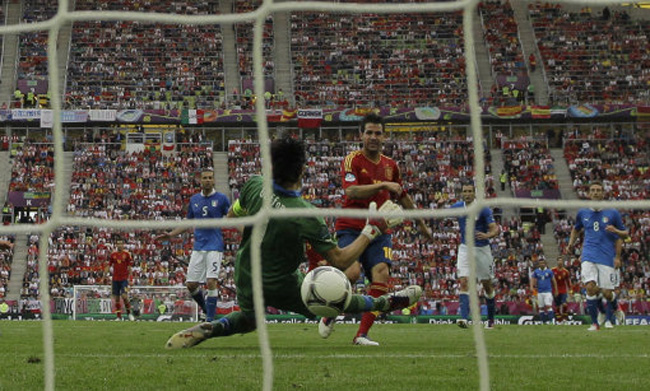 Soccer Euro 2012 Spain Italy
