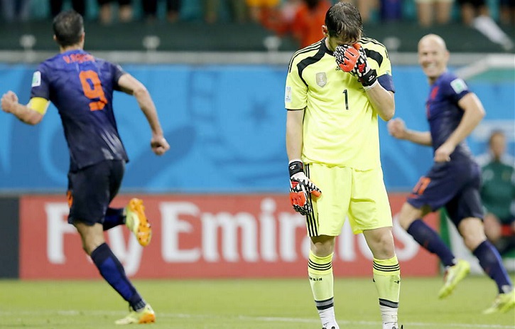 Decepção de Casillas...