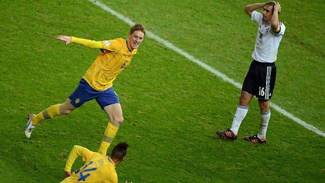 ... 4 a 4 ao apito final: empate contra a Suécia foi um divisor de águas no time alemão.