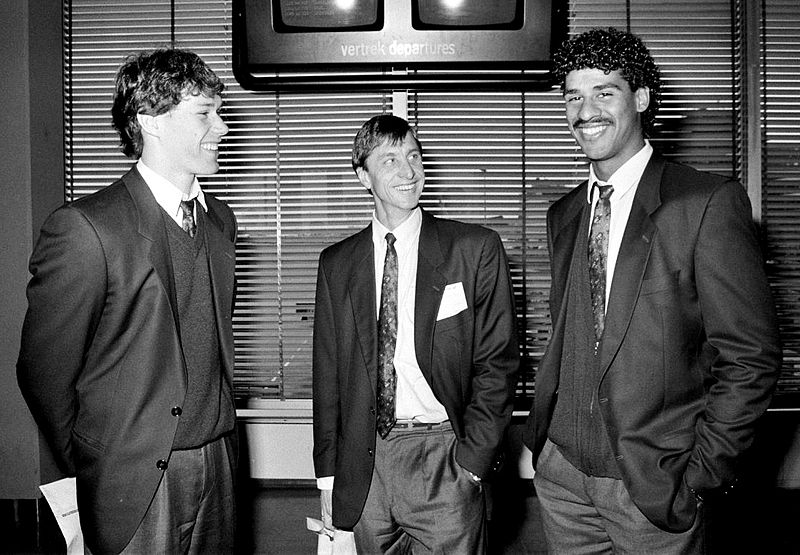 Van Basten, Cruyff e Rijkaard.