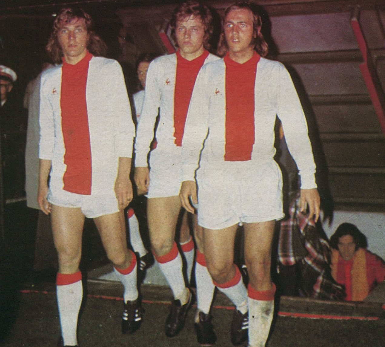 Krol, Haan e Neeskens, expoentes da defesa, do meio de campo e do elo entre o ataque do timaço alvirrubro.
