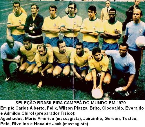 Resultado de imagem para brasil campeÃ£o de 1970