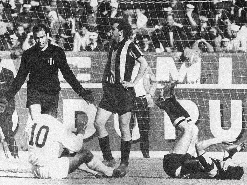 santos x penarol 19621