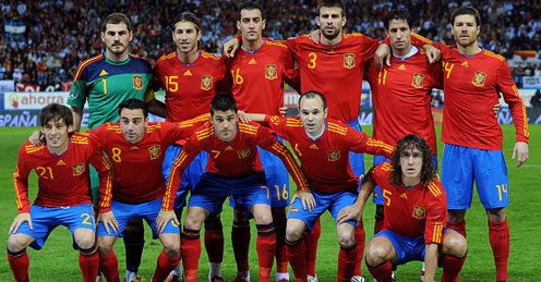 Seleções Imortais – Espanha 2008-2012 - Imortais do Futebol