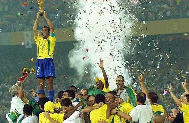 Cafu 2002 Brasil pentacampeão