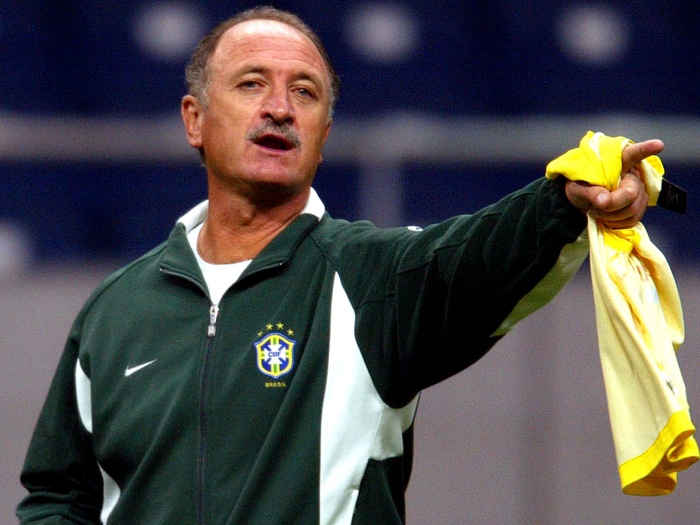 Felipão como técnico do Brasil