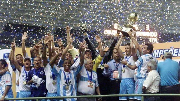 Paysandu campeão dos campeões em 2002: passaporte para a Libertadores.