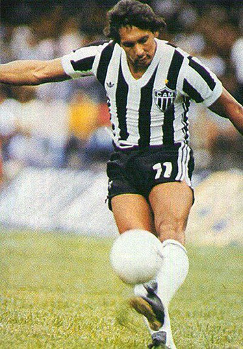 Éder Aleixo: craque da ponta-esquerda foi um dos maiores jogadores do Brasil nos anos 80.