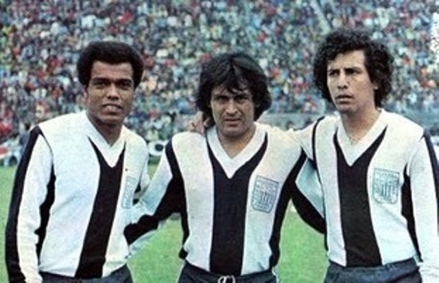 Cubillas, Sotil e Cueto: expoentes do Alianza Lima de 1978.