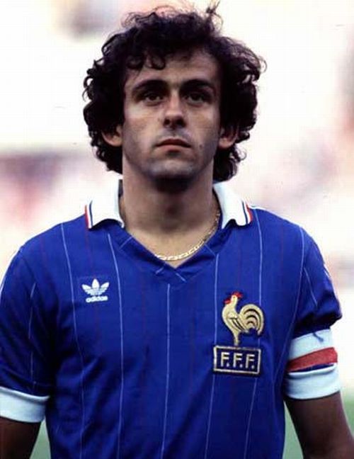 Michel Platini: expoente máximo da magnífica seleção francesa dos anos 80.