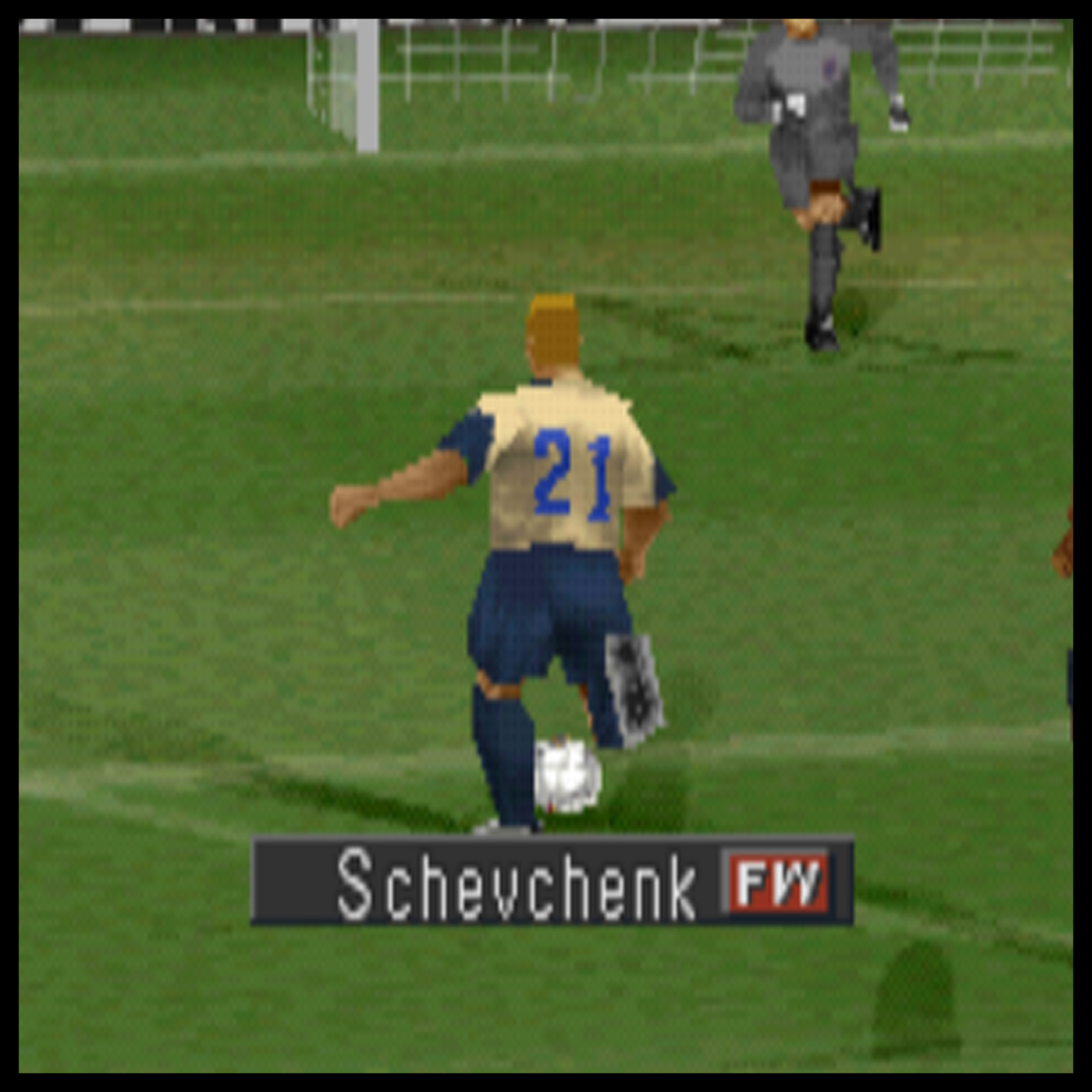 O mito de Shevchenko não se restringiu apenas aos gramados. No mundo virtual, o atacante ainda causa estragos em partidas do Winning Eleven.