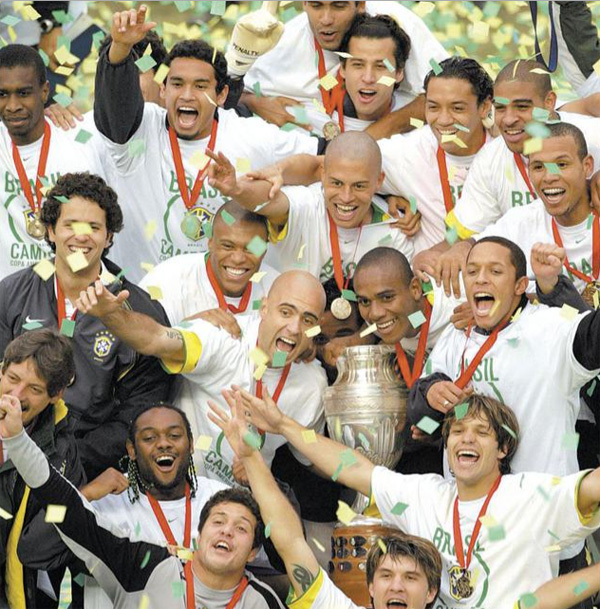 Festa canarinho...