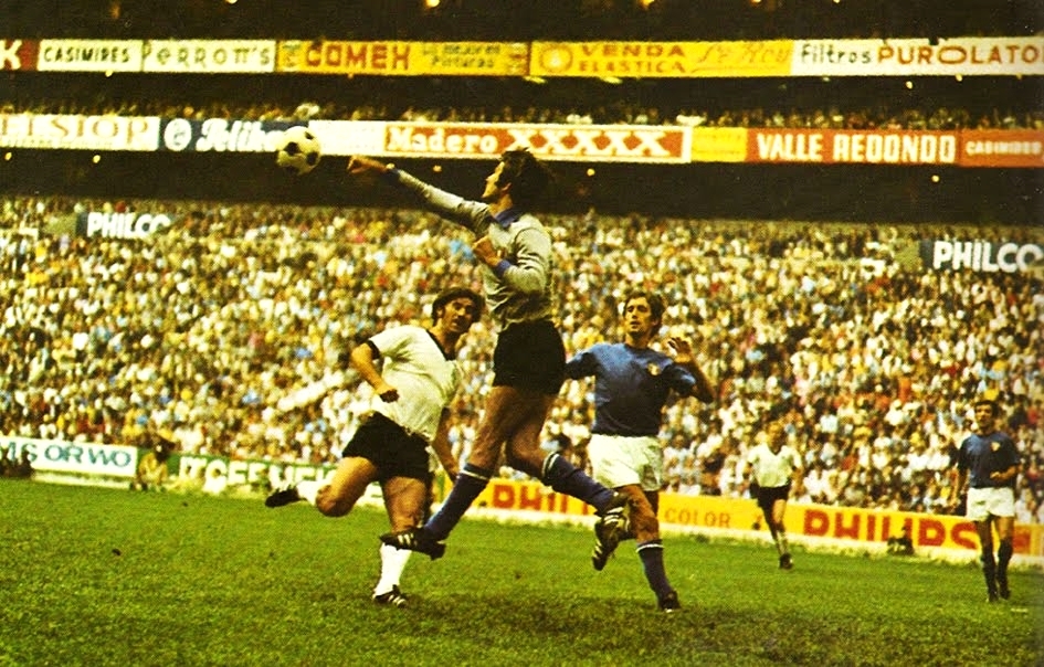Itália e Alemanha fizeram um duelo sensacional na semifinal de 1970.
