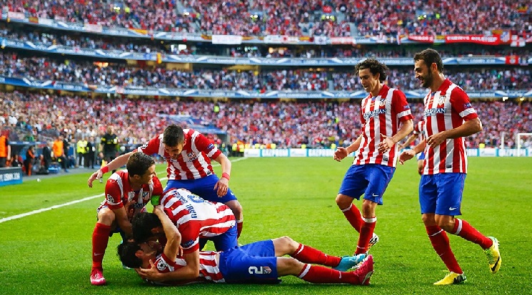 ... E o gol é do Atlético!