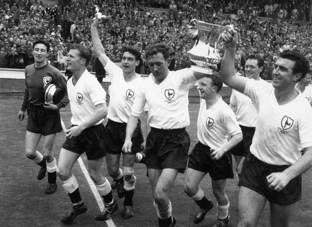 Spurs win cup 1961