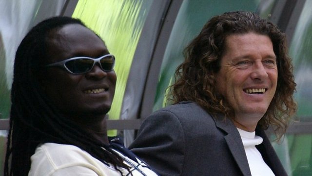 A chave de Senegal na Copa era terrível, mas Jules Bocande (assistente técnico) e Bruno Metsu não estavam nem aí.