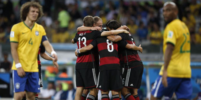 Brasil 1x7 Alemanha 2014