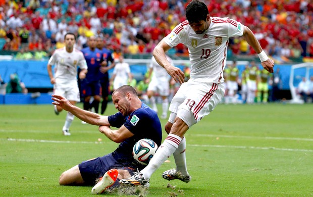 HOLANDA 5 X 1 ESPANHA COPA DO MUNDO 2014 - BRASIL MELHORES MOMENTOS 