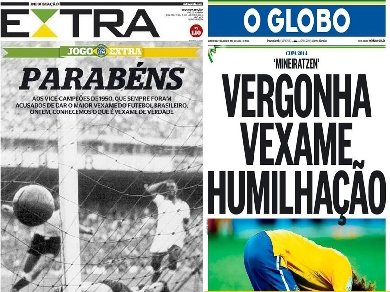 Extra (Brasil) e O Globo (Brasil).