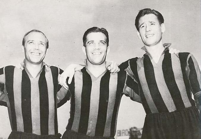 GREn, NOrdahl e LIedholm: o trio mais famoso da história do futebol sueco.