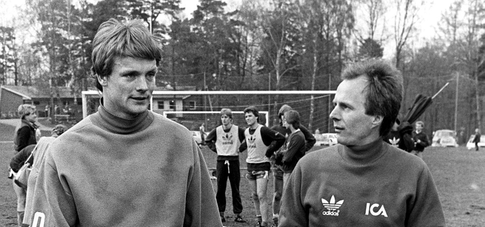 Torbjörn Nilsson e Eriksson, em 1982.