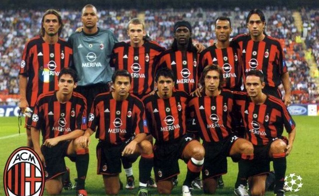 Esquadrão Imortal – Milan 2002-2005 26 Milan 2002-2005