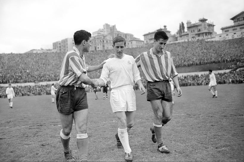 Raymond KOPA Réal Madrid large