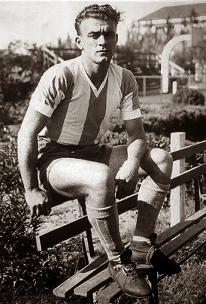 O jovem Alfredo com a camisa argentina: cena rara, mas inesquecível.