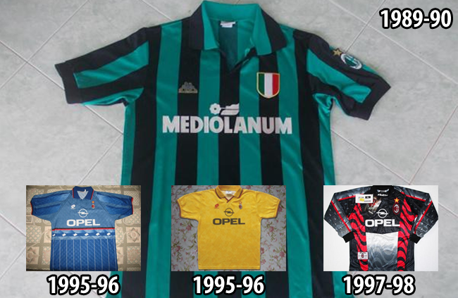 História da Camisa do Milan - Imortais do Futebol