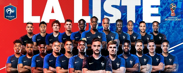 Seleções Imortais - França 2016-2018 - Imortais do Futebol