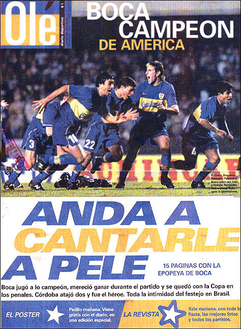 Edição dos Campeões: Boca Juniors Campeão Mundial 2000