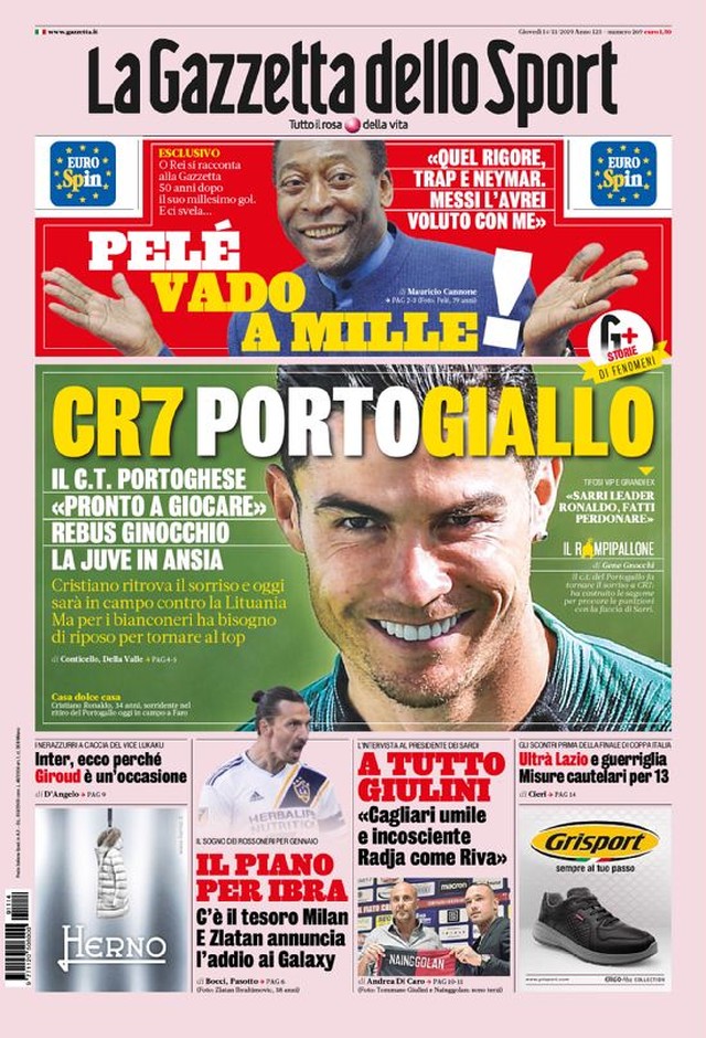 capa gazzetta