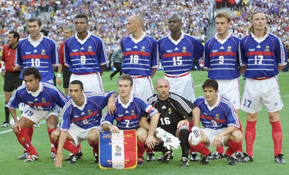 Os marcantes uniformes da Copa de 98