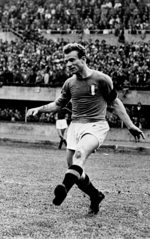 Italy v Hungary Turin 1947 Valentino Mazzola